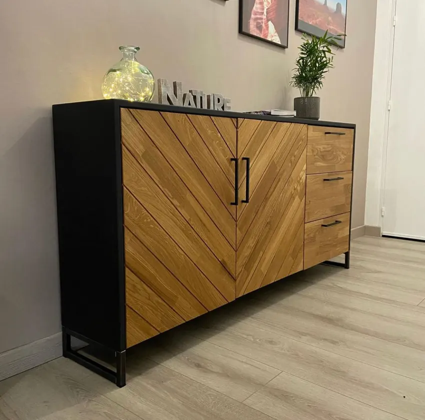 Verrière d'atelier acier noir sur mesure