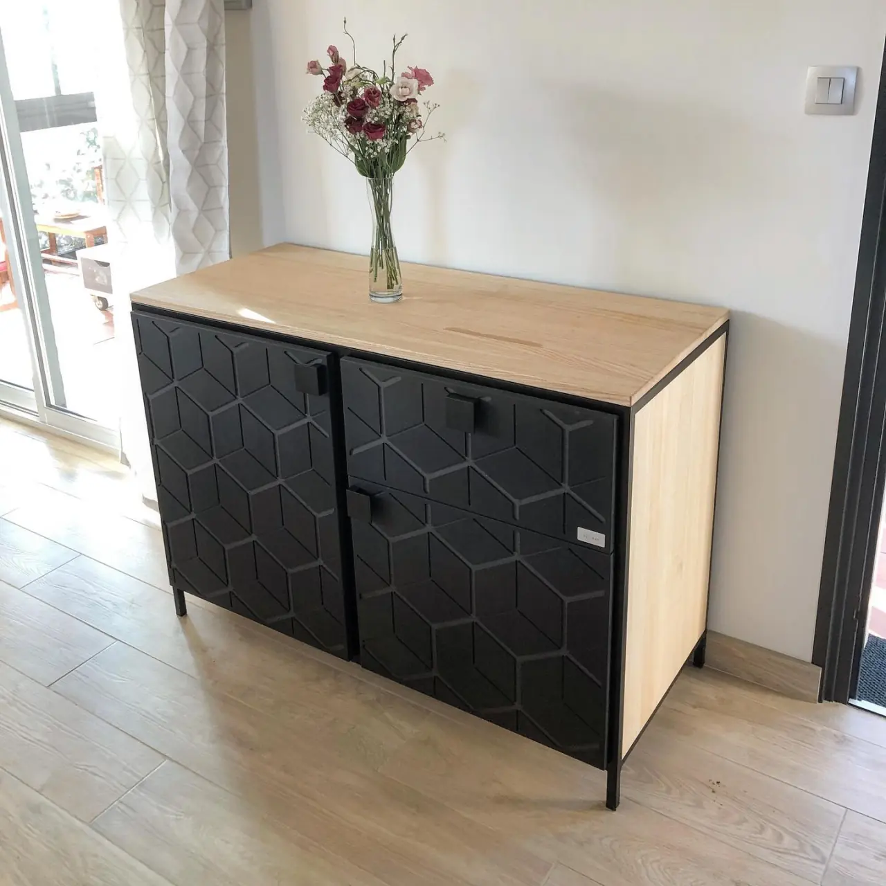 Aménagement d’un salon/salle à manger avec ce mobilier… — Alliage Mobilier (3)
