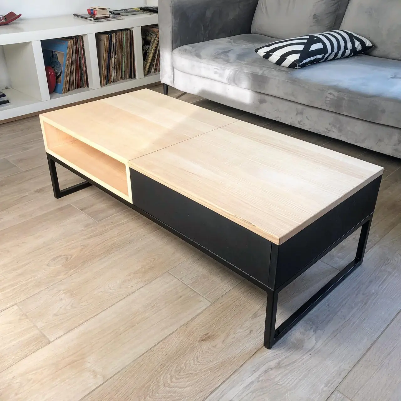 Aménagement d’un salon/salle à manger avec ce mobilier… — Alliage Mobilier (4)