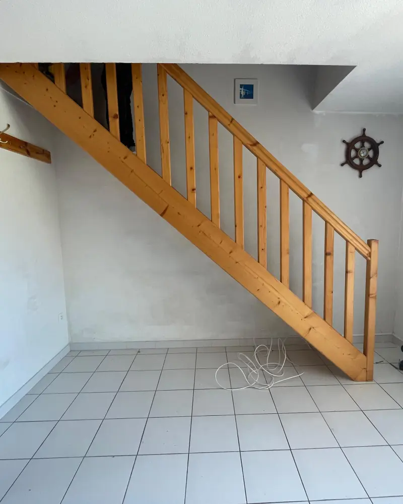 AVANT/APRÈS pour ce chantier dans le sud — Escaliers Alliage Mobilier