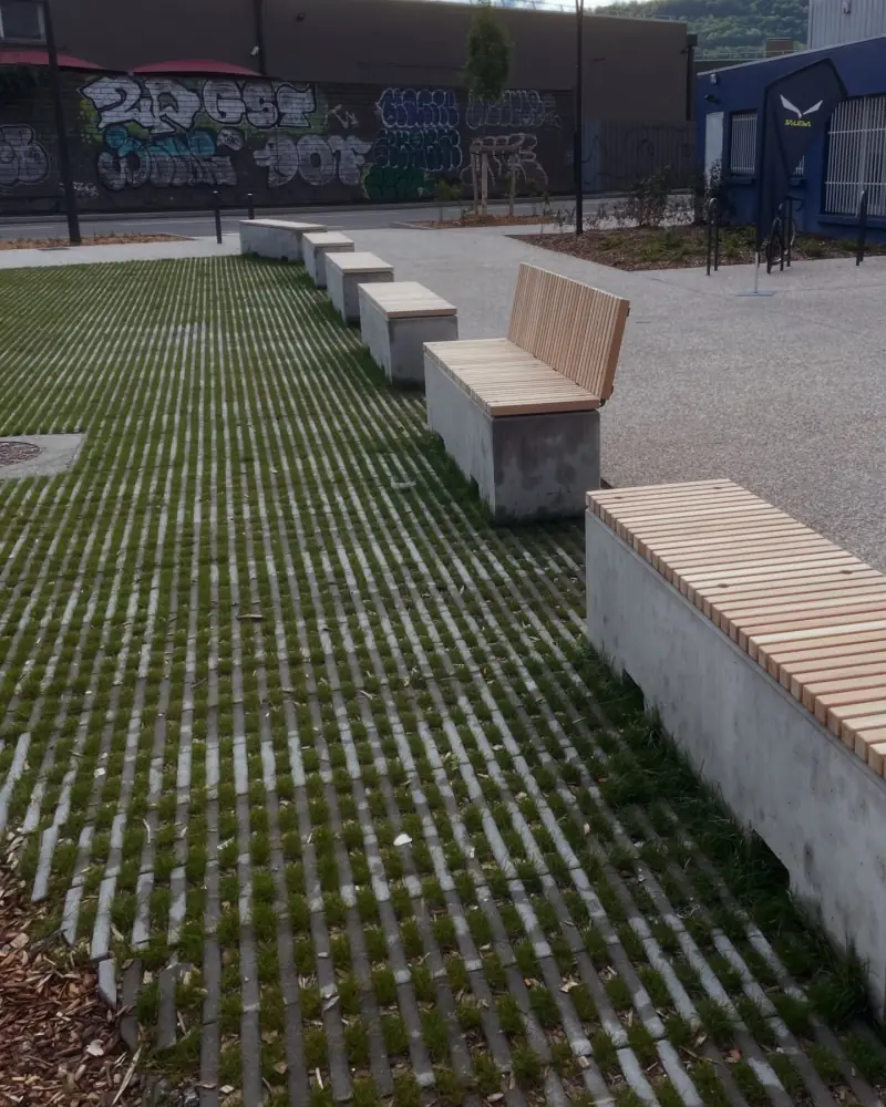 Banc sur mesure — Mobilier Alliage Mobilier