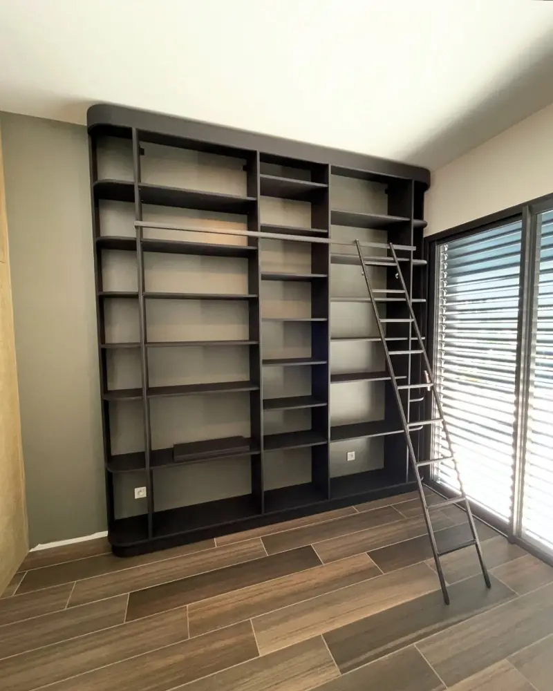 Bibliothèque sur mesure — Mobilier Alliage Mobilier