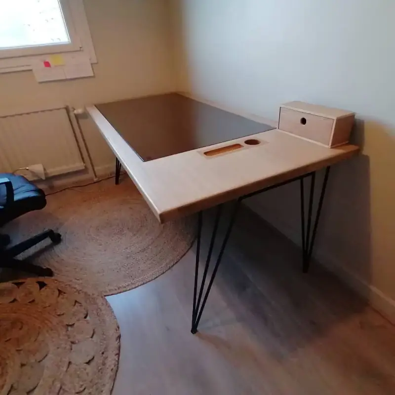 Bureau sur mesure — Mobilier Alliage Mobilier