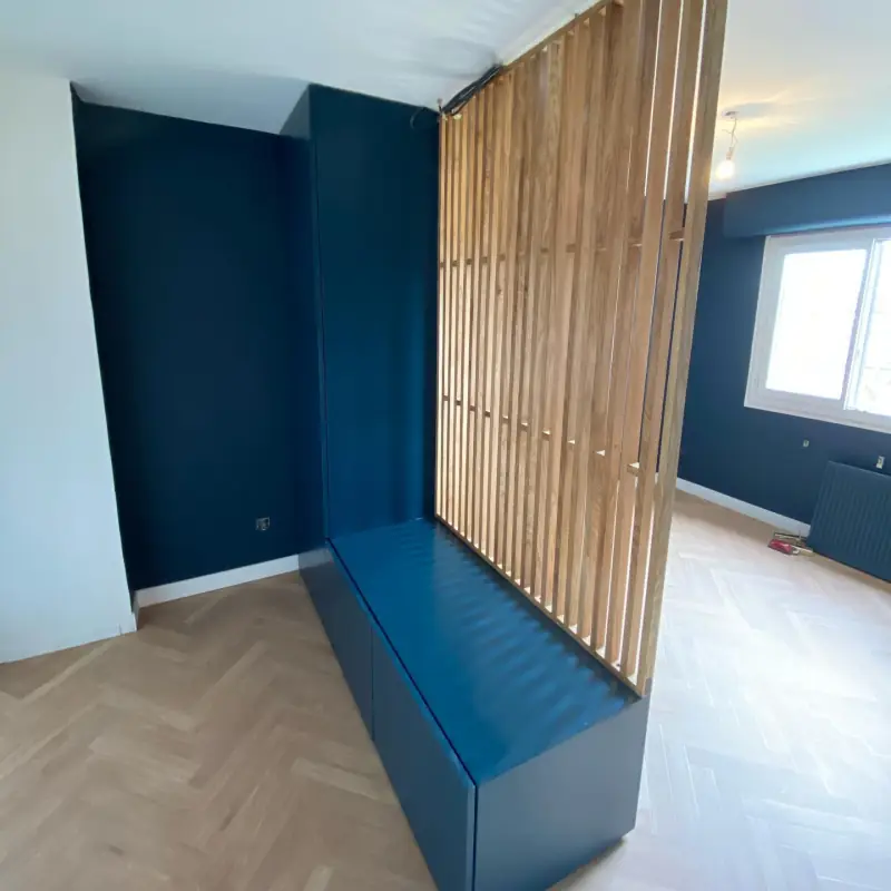 C’était pose d’un beau dressing sur mesure avec… — Garde-corps Alliage Mobilier
