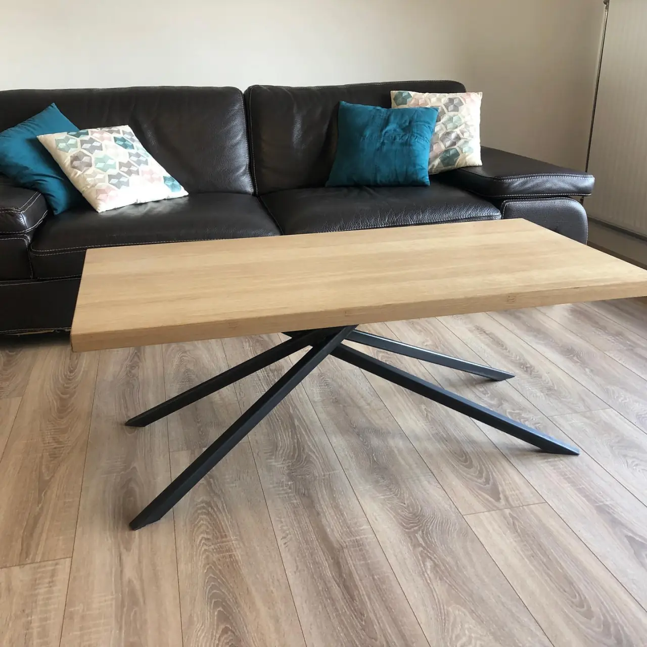 Console d’entrée Mikado avec 2 tiroirs aux façades en… — Alliage Mobilier (4)