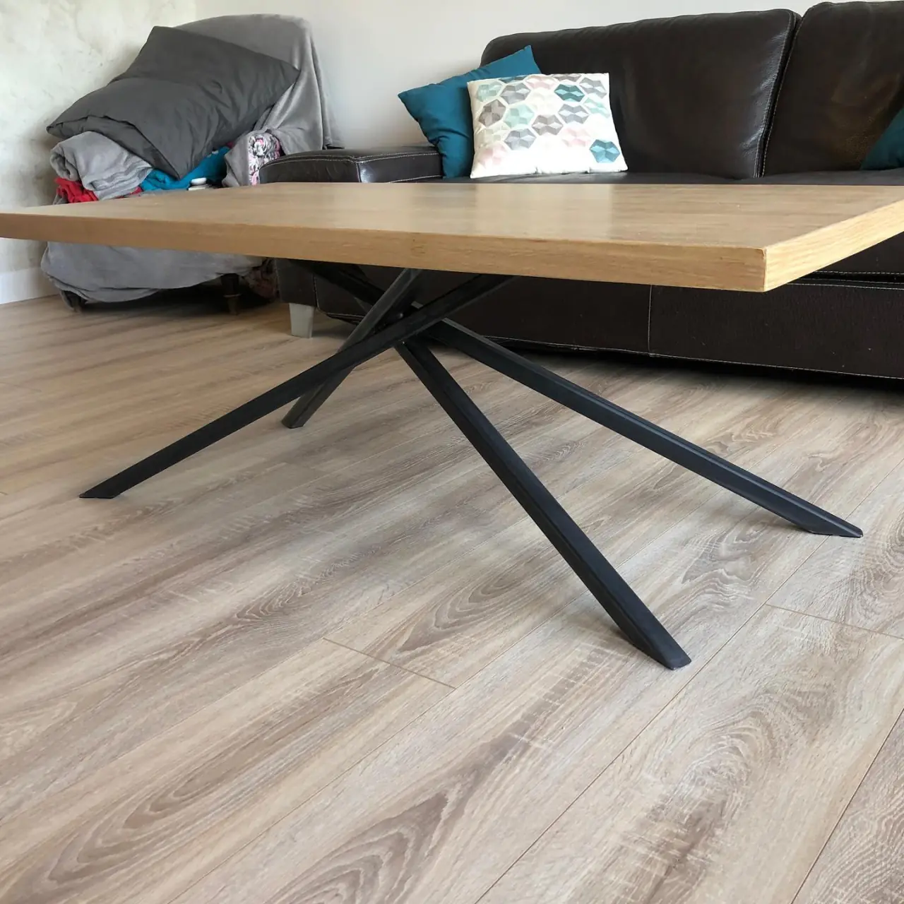 Console d’entrée Mikado avec 2 tiroirs aux façades en… — Alliage Mobilier (5)