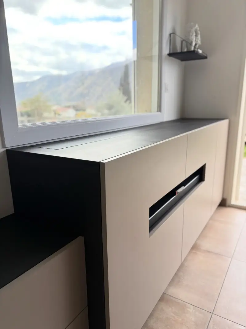Étagère sur mesure — Mobilier Alliage Mobilier