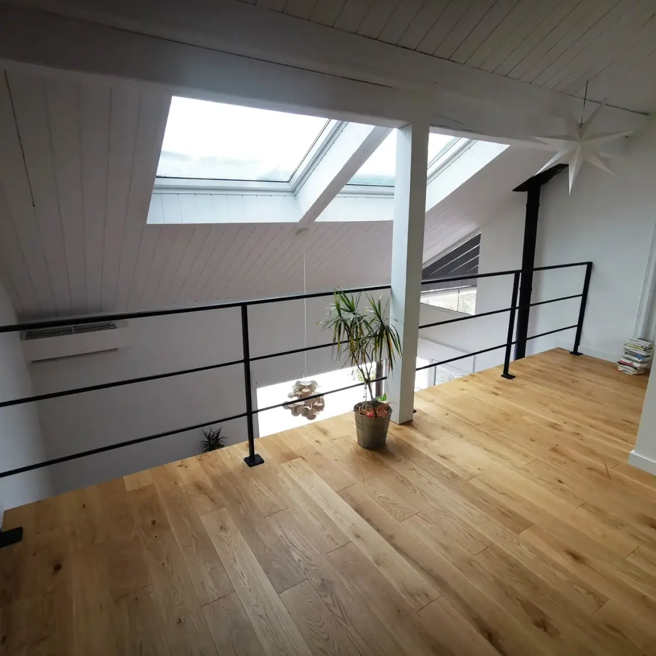 Garde corps acier pour remplacer une rembarde d'escalier… — Alliage Mobilier (3)