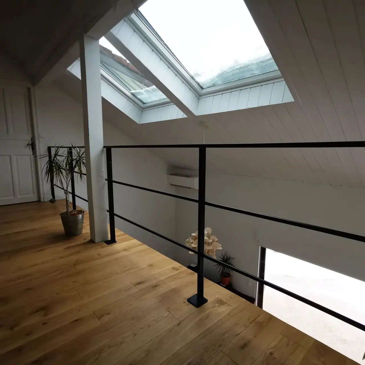 Garde corps acier pour remplacer une rembarde d'escalier… — Alliage Mobilier (4)