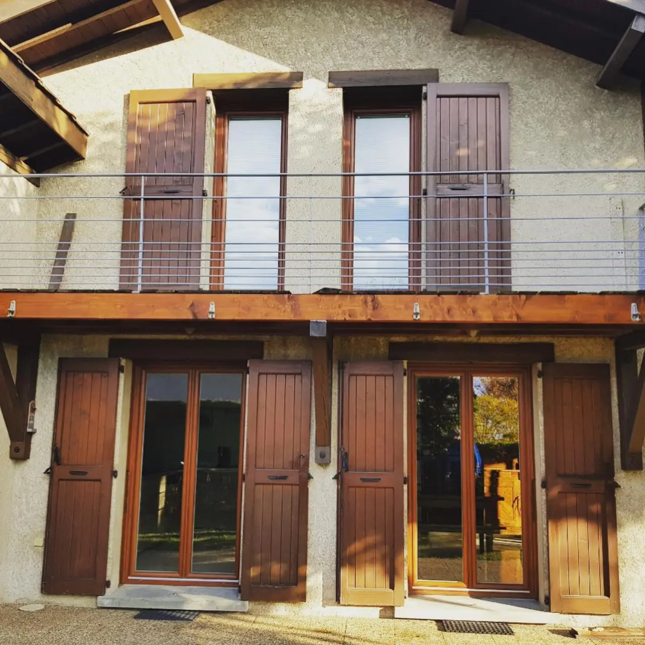 Garde-corps en place chez le client — Alliage Mobilier (2)