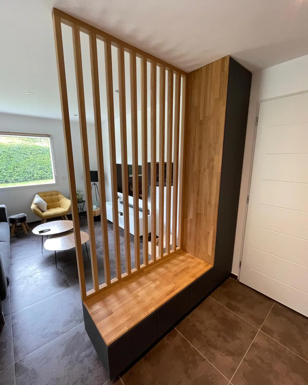 Meuble claustra pour aménager l’entrée d’une maison et… — Alliage Mobilier (1)