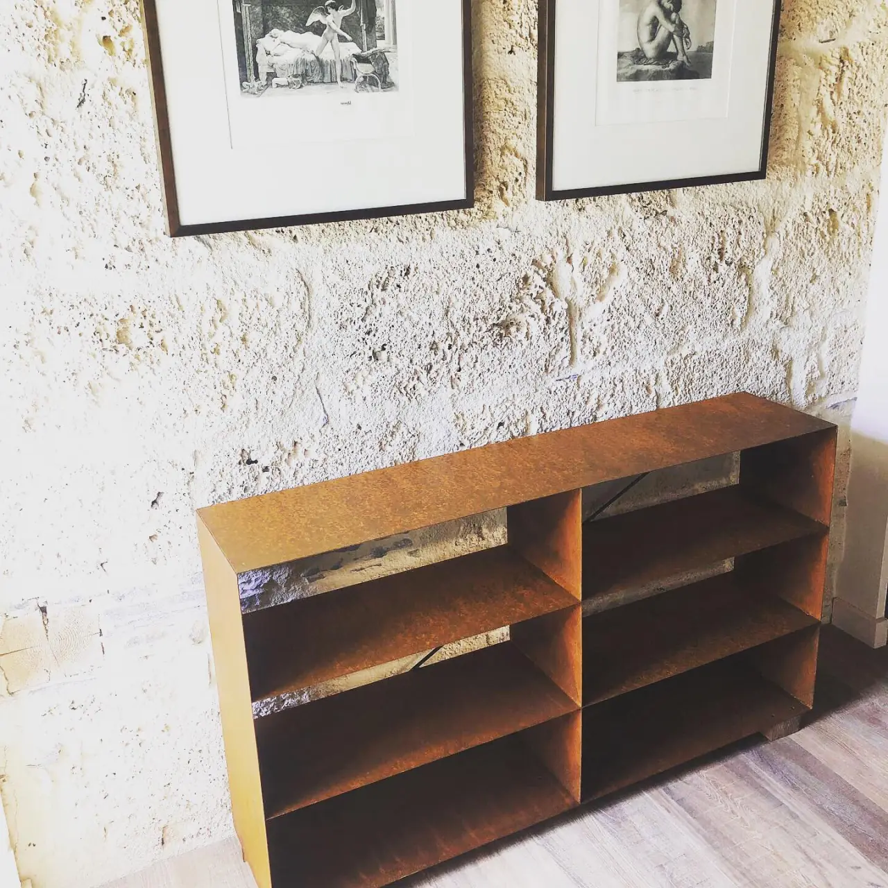 Nous avons fabriqué cette bibliothèque datant de — Alliage Mobilier (1)