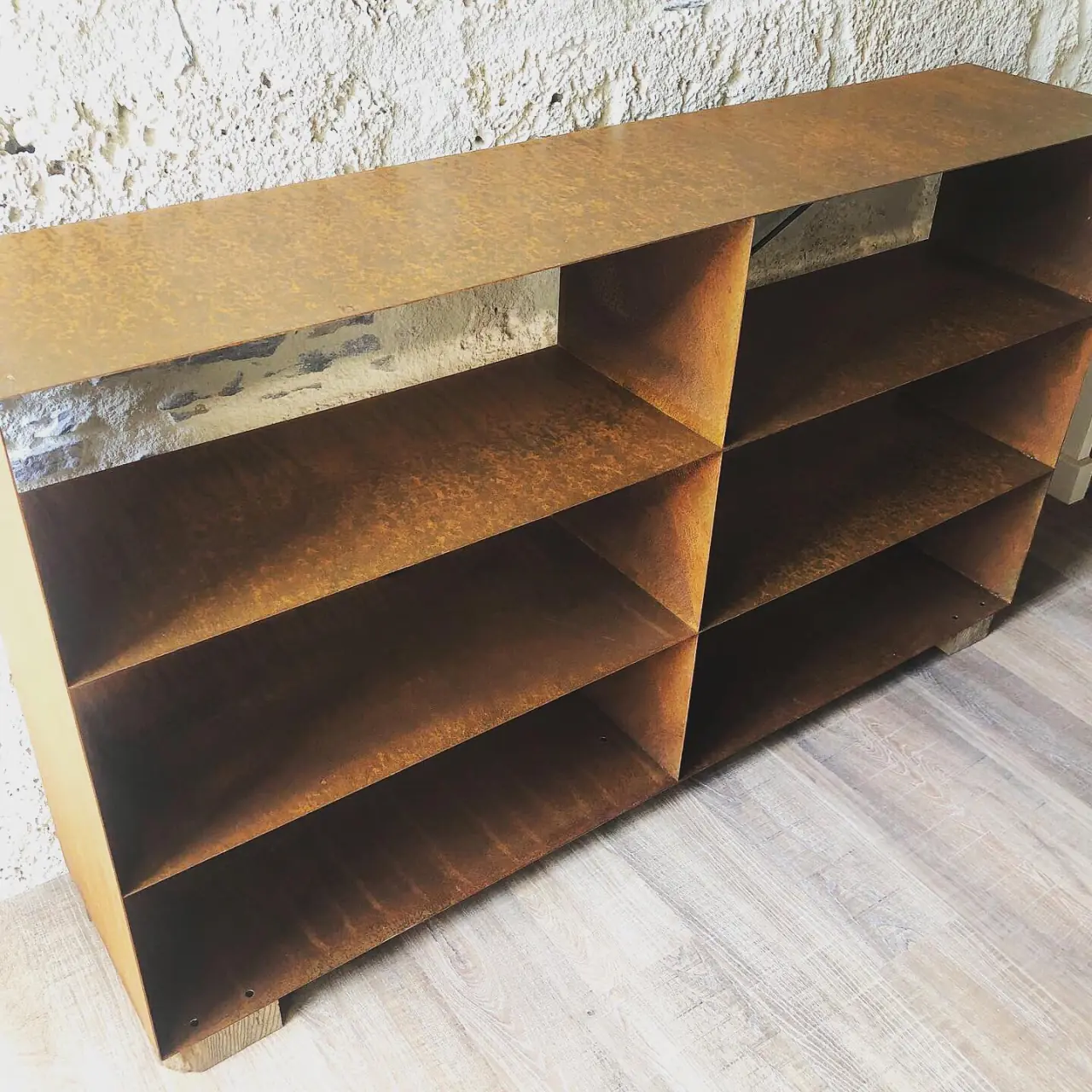 Nous avons fabriqué cette bibliothèque datant de — Alliage Mobilier (3)