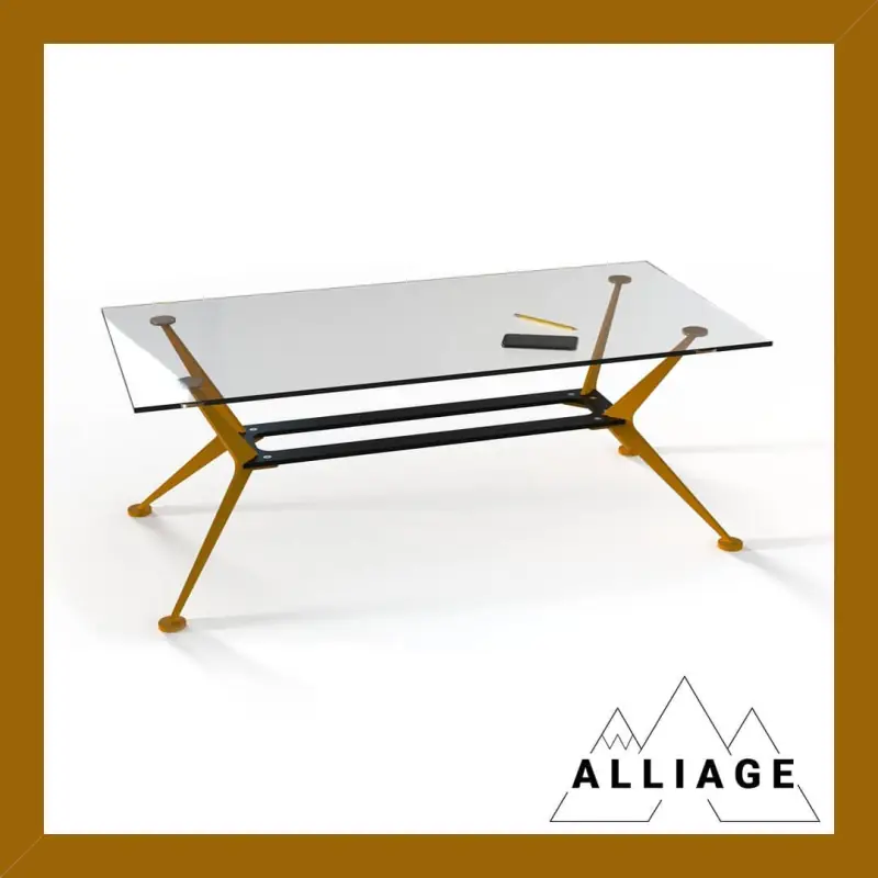 Table basse sur mesure — Mobilier Alliage Mobilier
