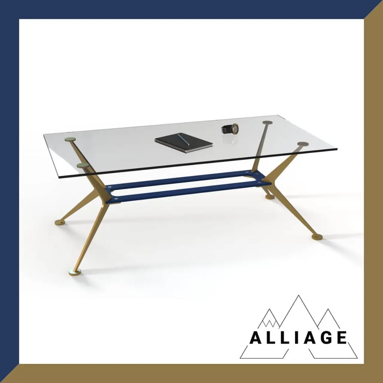 Table basse sur mesure — Alliage Mobilier (2)