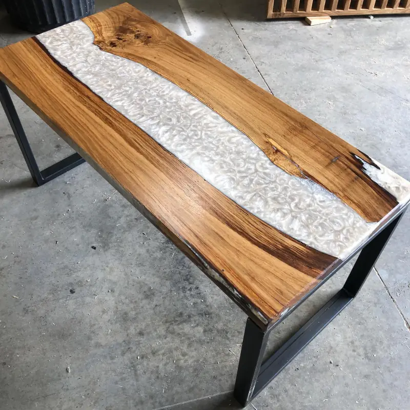 Table basse sur mesure — Mobilier Alliage Mobilier