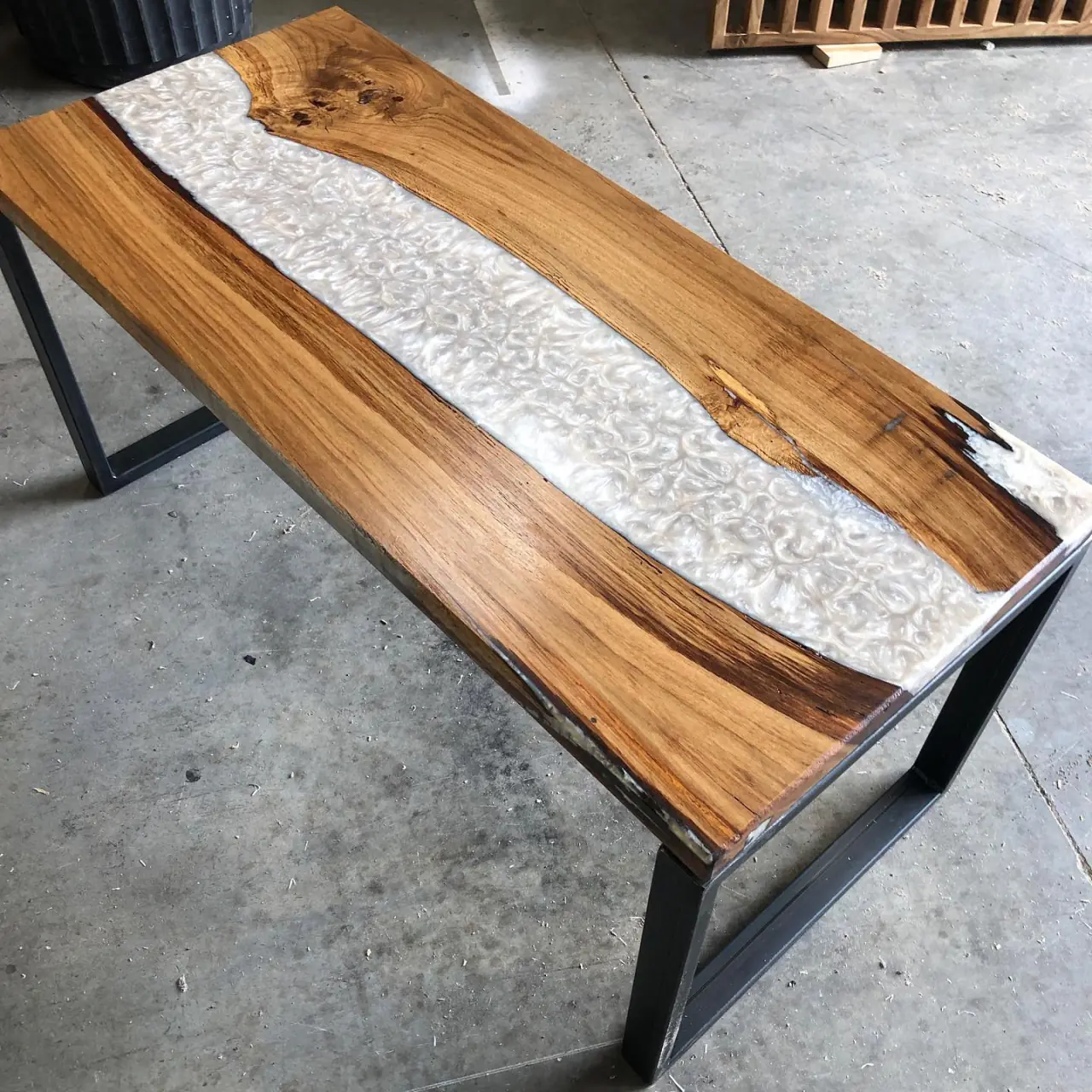 Table basse sur mesure — Alliage Mobilier (1)