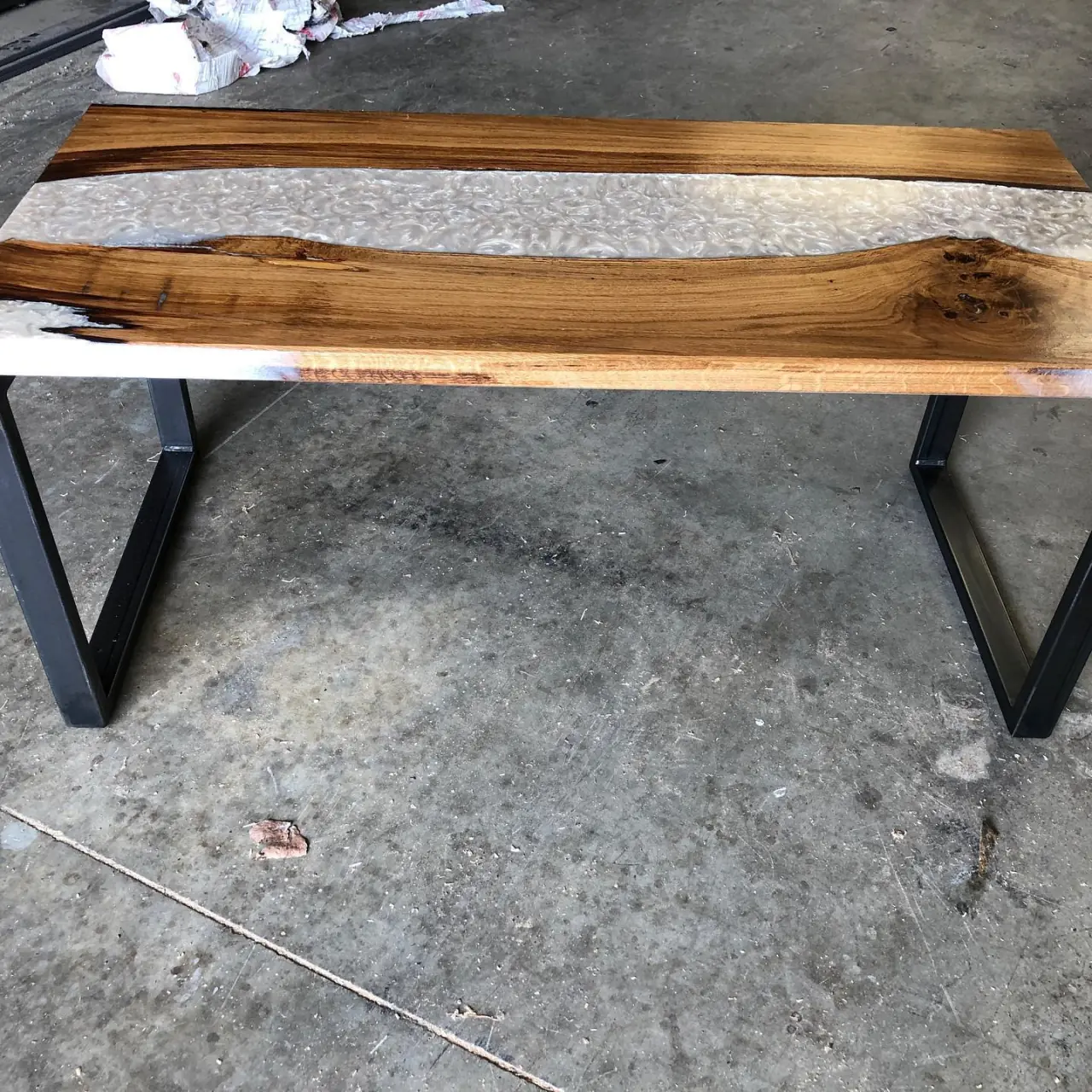 Table basse sur mesure — Alliage Mobilier (3)