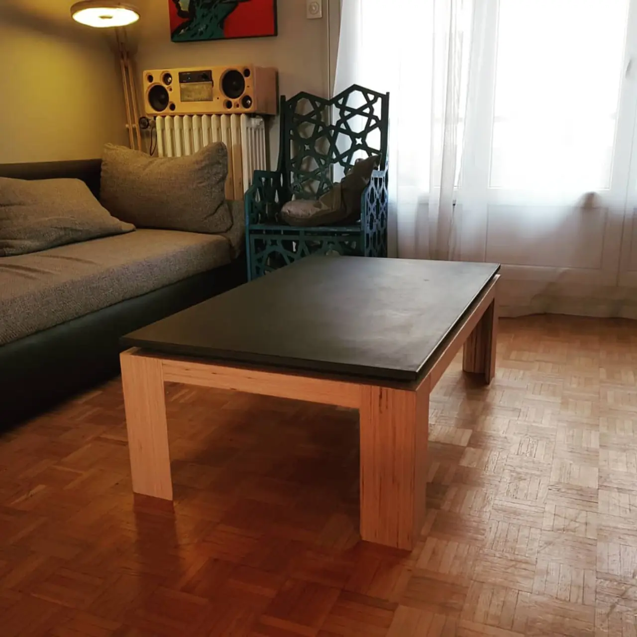 Table basse sur mesure — Alliage Mobilier (1)