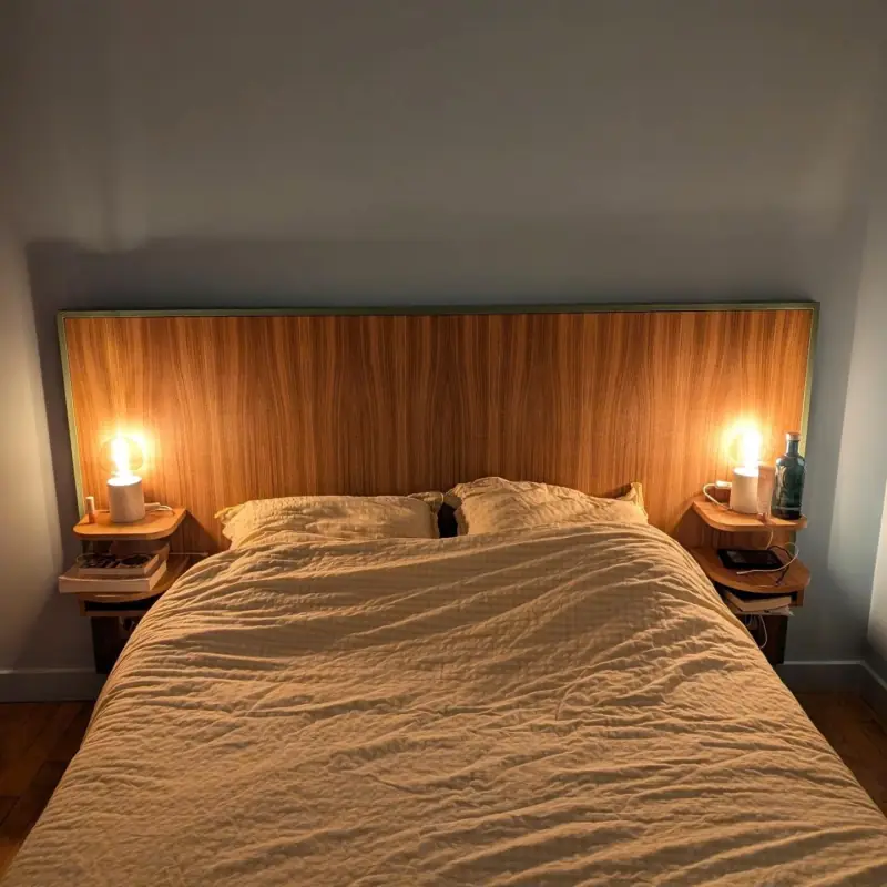 Tête de lit sur mesure — Mobilier Alliage Mobilier