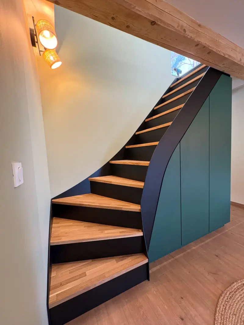 Transformation complète, 100% sur mesure — Escaliers Alliage Mobilier